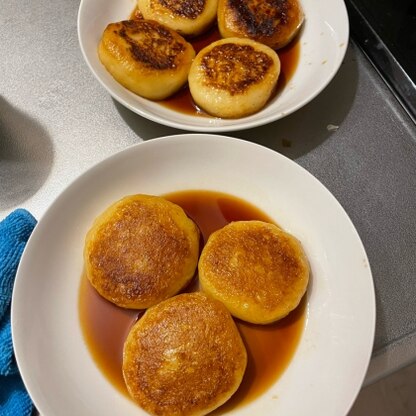 もちもちでおいしいです！次は味噌でたべてみます！